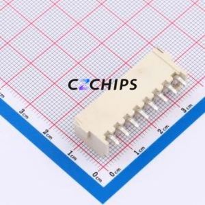 WAFER-VH3.96-8PWT-W1-P Wire-to-Board Pin Header SMD,P=3.96mm,Horizontal Mount Connector 1x8P 3.96mm Horizontal Mount 8P - Product Image 2