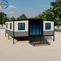 Maisons mobiles modulaires WinFair China, maisons préfabriquées modernes sur roues pour studio à domicile / espace créatif / ferme rurale