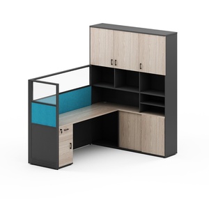 Modern Multi-Furniture <b>Sets</b> Spaces Coworking Good Price Open Work Space Office Cubicle <b>Desk</b> for Home Use - Product Image 4