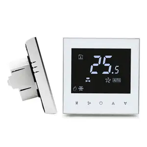 Group Control Fan Coil Thermostat Digital Thermostat with Modbus Communication