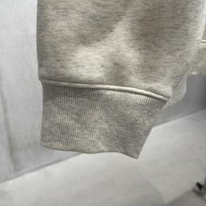 Sudadera de Invierno para Hombre con Forro Polar de Algodón, Logotipo Personalizado al por Mayor, 345 g/m², Cuello Redondo, Conjuntos de Sudaderas Extra Grandes para Hombre - Product Image 5