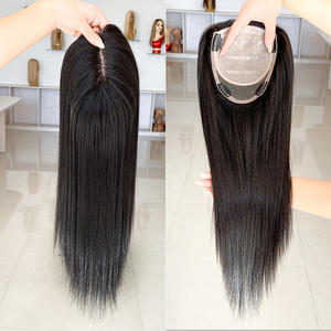 Gran Stock de Pelucas con Base de Seda para Mujer, Cabello Humano Natural de Lujo, Toupee con Base de Seda 5*6.5 para Mujer # NA - Product Image 4