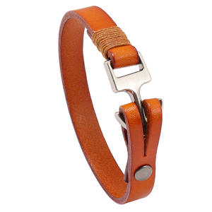 Braccialetti in pelle di vacchetta Punk bracciale braccialetto di ancoraggio alla moda uomini che vendono accessori <span class=keywords><strong>originali</strong></span> in stile oceano per gioielli regalo - Product Image 5