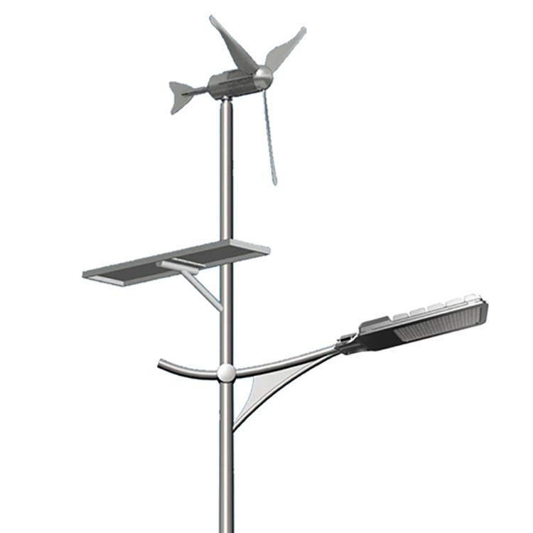 Impermeable al aire libre Luz de calle Solar integrada