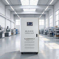 Stabilisateur de tension intelligent triphasé SBW 80 KVA, régulateur de tension automatique de type servo AVR pour équipement industriel