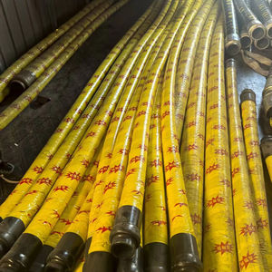 Tuyaux de pompe à béton en caoutchouc noir flexible, résistants aux fils métalliques, <span class=keywords><strong>4</strong></span> pouces, <span class=keywords><strong>4</strong></span> couches, vente en gros d'usine à bas prix pour ateliers de réparation - Product Image 2