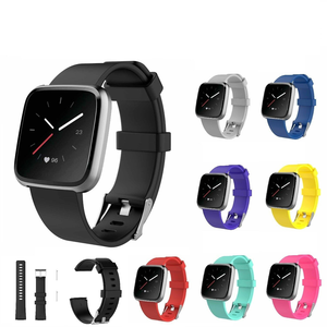2026 Penjualan Terlaris Tali Silikon untuk fitbit <span class=keywords><strong>Versa</strong></span> 23mm Sport Strap - Product Image 2