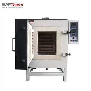 1200c Industrial Lab Box Chamber Sintering Annealing Heat Treatment Electric Muffle Furnace