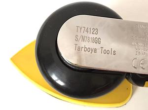 Ponceuse de précision TY74112, tampon Delta 90*130. Polisseuse industrielle à poignée palmier, idéale pour les coins et les applications industrielles, 12 000 OPM - Product Image 6