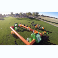 Terrain de football gonflable Zorb personnalisé pour la vente en direct d'usine – Arène de soccer à bulles gonflable