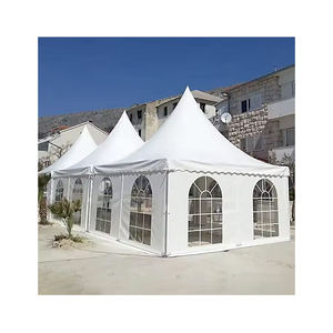 เต็นท์กลางแจ้งทรงเจดีย์3x3 5 6x6 8ม. สำหรับงานแสดงสินค้าเต็นท์ทรงเจดีย์ทำจากอลูมิเนียมอัลลอยด์ - Product Image 4