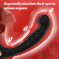 Vibromasseur anal en silicone, jouet sexuel, 9 fréquences, nouveau design, masseur de prostate pour orgasme, supporte l'emballage personnalisé avec logo