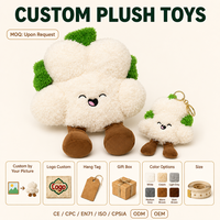 Peluche Bébé Chou Mignon de Dessin Animé, Série Thème Légumes, Jouet Doux et Apaisant en Polyester 30cm pour Enfants et Filles