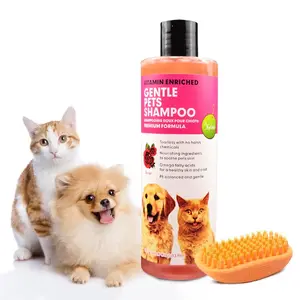 OEM Qualitäts lieferant Großhandel Haustier reinigung Floh und Zecke Bio-Haustier Shampoo Für Hunde und Katzen