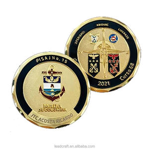 عملات معدنية وفضية لامعة مخصصة بالمينا مع صندوق عملات فارغة - Product Image 5