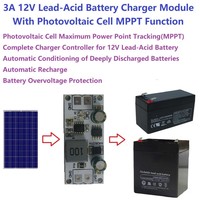 Module de charge de contrôleur de panneau solaire MPPT SDLA12TA 1 oz de cuivre pour batterie au plomb-acide 12V 11000 Ah, batterie de stockage UPS, voiture