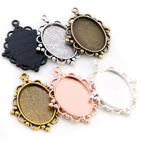 Pendentifs en alliage taille intérieure 18x25mm, modèle C2-01C4-48, de Yiwu, pour la création de bijoux DIY et projets d'artisanat