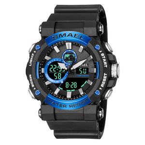 Montre en plastique SMAEL 8048 avec chiffres, montre numérique en plastique, résistante à l'eau, sport - Product Image 2