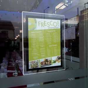 Illuminated <b>Led</b> Advertising <b>Light</b> Box Backlit Picture Glass Panel Poster Photo Slim Acrylic <b>Light</b> <b>Boxes</b> - Product Image 4