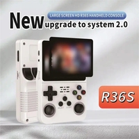Console de jeu portable rétro R36S originale avec stick 3D pour écran IPS de 3,5 pouces, lecteur vidéo, joystick, cadeau, jouet de décompression