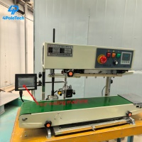 Máquina de Codificación Automática 4POLETECH de 4.3 Pulgadas Compatible con Líneas de Producción de Máquinas Transportadoras para Codificación Continua de Fecha y Logotipo