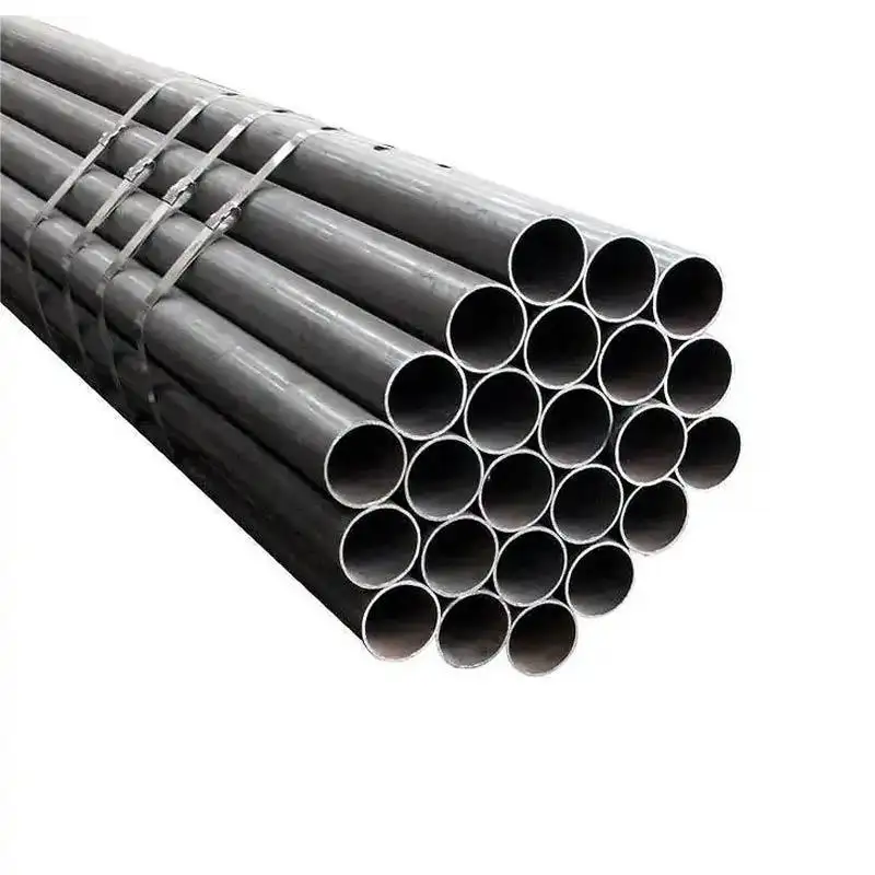 Steel Pipe Manufacturer Round Hot Rolled Steel Pipe Welded or Seamless Mild Carbon Steel Pipe Oil and Gas Pipeline