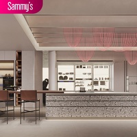 Armoire de cuisine multifonctionnelle sur mesure, armoire de cuisine motorisée, îlots de cuisine modernes, ensemble d'armoires de cuisine avec électroménagers, armoire de cuisine