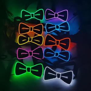 Vari Papillon Luminosi a LED, Papillon Lampeggianti per <span class=keywords><strong>Laurea</strong></span>, Matrimonio, Natale, Halloween, Decorazioni per Cosplay - Product Image 2