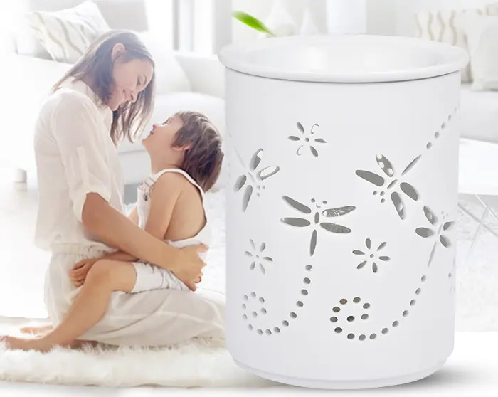 Ceramic Electric Wax Melt Warmer Candle Waxing Warmer Burner Melt Wax Cube Melter Fragrance Warmer