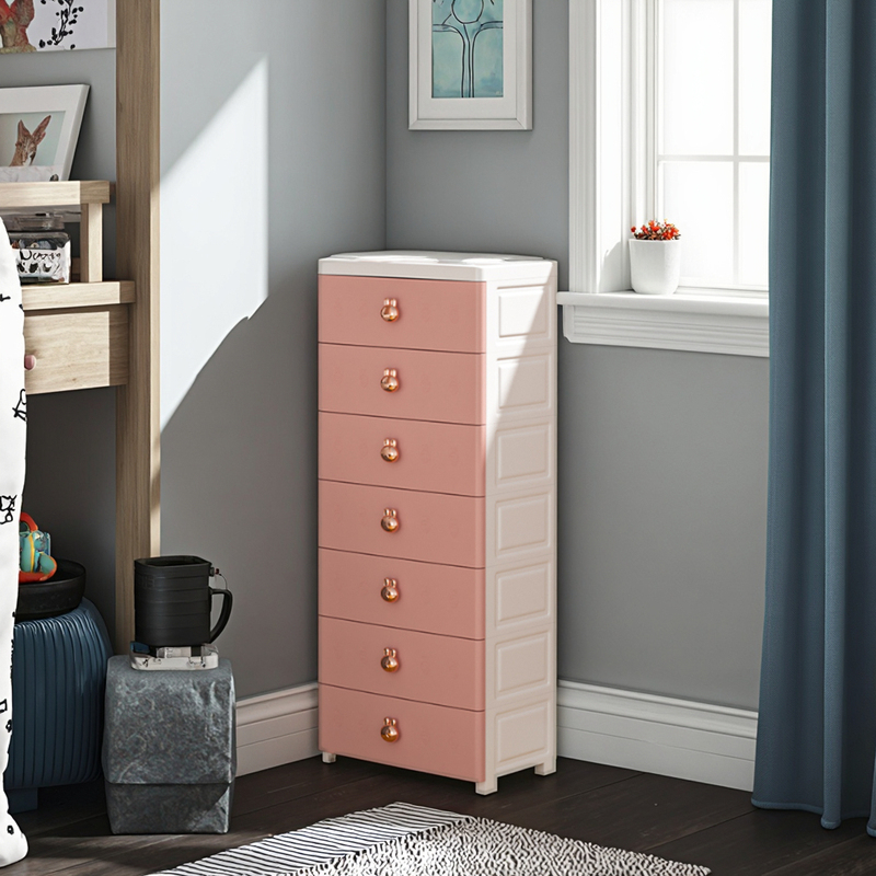 Household Stackable Sundries Pp Cupboard Bedroom