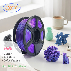 Filament PLA en <span class=keywords><strong>poudre</strong></span> pour imprimante 3D, multicolore, pailleté, titane brûlé, 1,75 mm, filament PLA multi-couleurs pour l'impression de tiges en plastique - Product Image 1