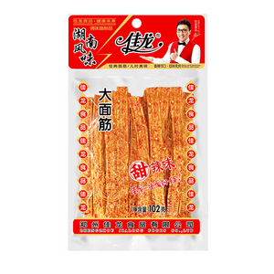 도매 저렴한 가격 전통 중국 인스턴트 글루텐 도매 향수 매운 바 간식 102g 큰 글루텐 매운 스트립 - Product Image 2
