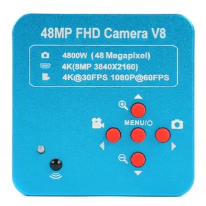 1080P 48MP 55MP USB Industrial electrónico <span class=keywords><strong>Digital</strong></span> laboratorio trinocular microscopio cámara para reparación de teléfono de soldadura PCB - Product Image 2