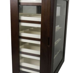 DS Customized Luxury Jewelry <b>Gift</b> Set-Rectangle Wooden Drawer <b>Box</b> <b>for</b> <b>Rings</b> Necklaces Logo OEM/ODM Storage Manager Model - Product Image 4