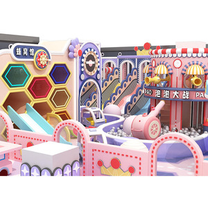 Parque Infantil Comercial Interior Luckyplay con Tobogán, Piscina <span class=keywords><strong>de</strong></span> Pelotas y Circuito <span class=keywords><strong>de</strong></span> Obstáculos - Product Image 3