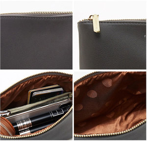 Pochette de maquillage de voyage en cuir PU Offre Spéciale logo personnalisé sac de brosse de maquillage pochette sac à cosmétiques portable - Product Image 2