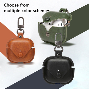 Case for Airpods 1/2 3 4 Pro 2 Cover with PU Leather Luxury <strong>Bag</strong> Shockproof <strong>Earphone</strong> Cover for Airpods Case with Safety Buckle - Product Image 6