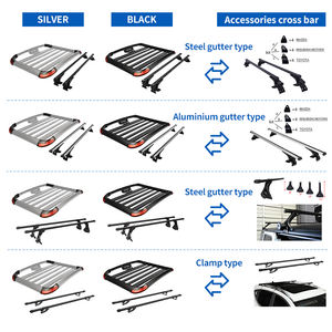 Portaequipajes de techo de aluminio de alta capacidad de carga para Toyota <span class=keywords><strong>Rav4</strong></span> - Product Image 5