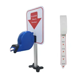 Pull a number Dispenser Queue Manage System Easy To Use Calling Customer Service Device