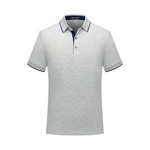 2021 Polo Shirts High Quality Luxury Breathable Anti-wrinkle Short Sleeve Men Polo T-shirt Polyester / Cotton High Street