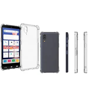 Custodia Protettiva Trasparente in TPU Antiurto per Sharp Aquos Wish 5 4 3 Basio Active, <span class=keywords><strong>Marche</strong></span> di <span class=keywords><strong>Telefoni</strong></span> Cellulari Giapponesi - Product Image 1
