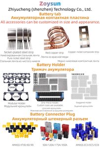 Soporte de Batería Personalizado Gratuito de Material ABS PC Ignífugo 4x10 para Baterías 18650 y AA con Personalizaciones - Product Image 6