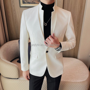 Maatwerk Heren Business Casual Blazers Jassen Nieuwe Mannelijke Geruite Pakken Jassen Hoge Kwaliteit Man Lente Slanke Blazers Jassen - Product Image 5