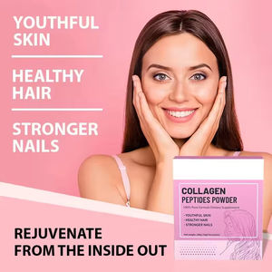 Collagène en poudre de protéines de peptides de collagène de bœuf nourri à l'herbe hydrolysé halal de marque privée, collagène de poisson pour femmes - Product Image 4