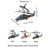 LONGXI rc helikopterler uçan uçak modelleri askeri uçak rc uçaklar ucuz rc helikopter çocuklar yetişkinler için gri