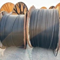 Câble électrique souterrain YI HENG CABLE de qualité supérieure, câble d'alimentation à âme en aluminium YJLV, isolé en XLPE, gaine en PVC