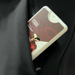 Chất lượng cao PP thẻ nhựa Spray Chai Bling 20ml Rỗng thẻ tín dụng chai với nhãn tùy chỉnh chai nước hoa với logo - Product Image 6