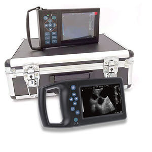 Mesin Diagnosis kehamilan hewan, definisi tinggi portabel mesin b-ultrasound alat Diagnosis untuk ternak babi