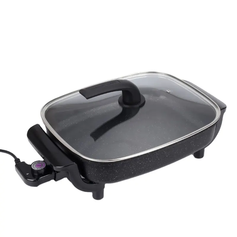 Multi Purpose Cooking Pot Die Casting aluminium Non-stick Electric Hot Pot