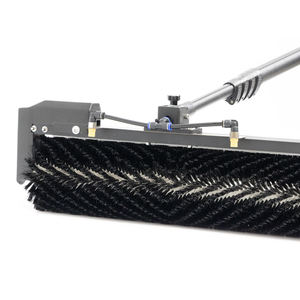 Solar Panel Cleaning Roller Brush with Soft PP and Nylon Bristles Telescopic Long Handle for PV System Maintenance - Product Image 4